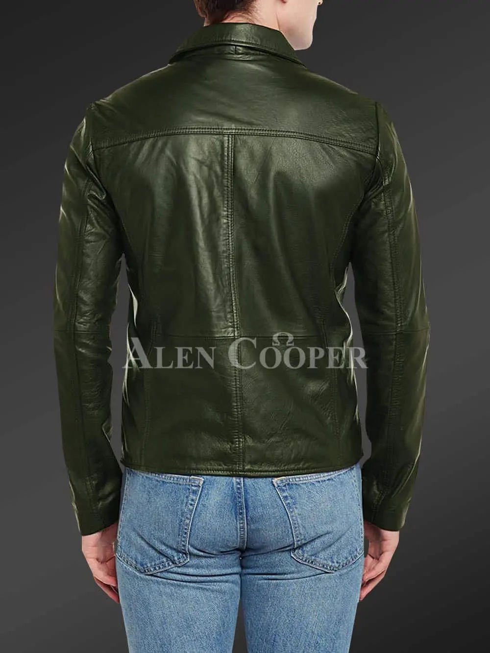Soft and Comfortable Real Leather Jacket for Men - Image 11