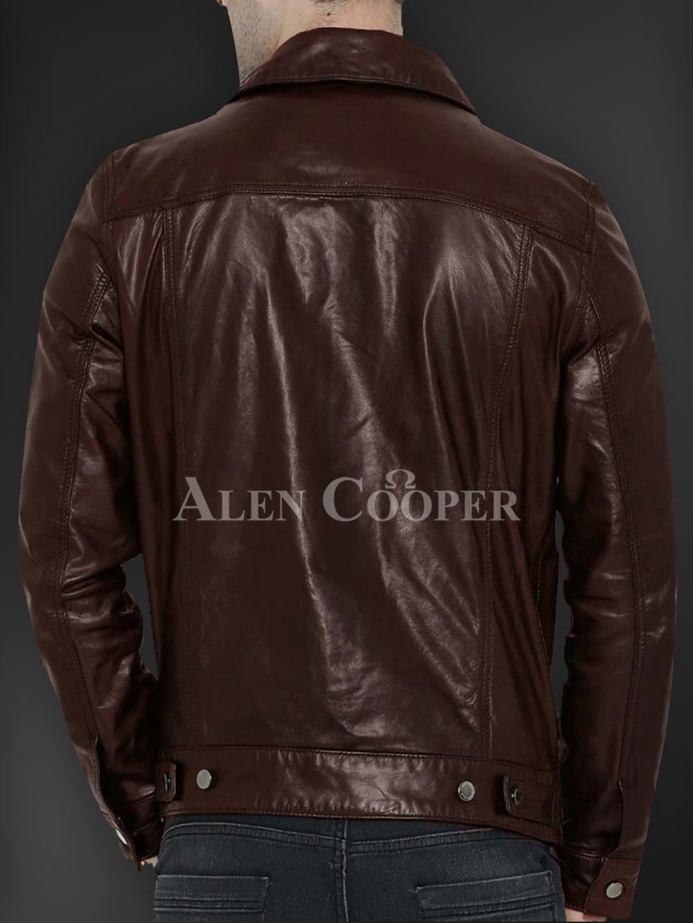 Soft Yet Sturdy Reasonable Leather Jacket for Men - Image 11