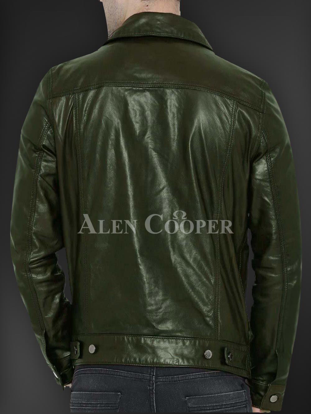 Soft Yet Sturdy Reasonable Leather Jacket for Men - Image 9