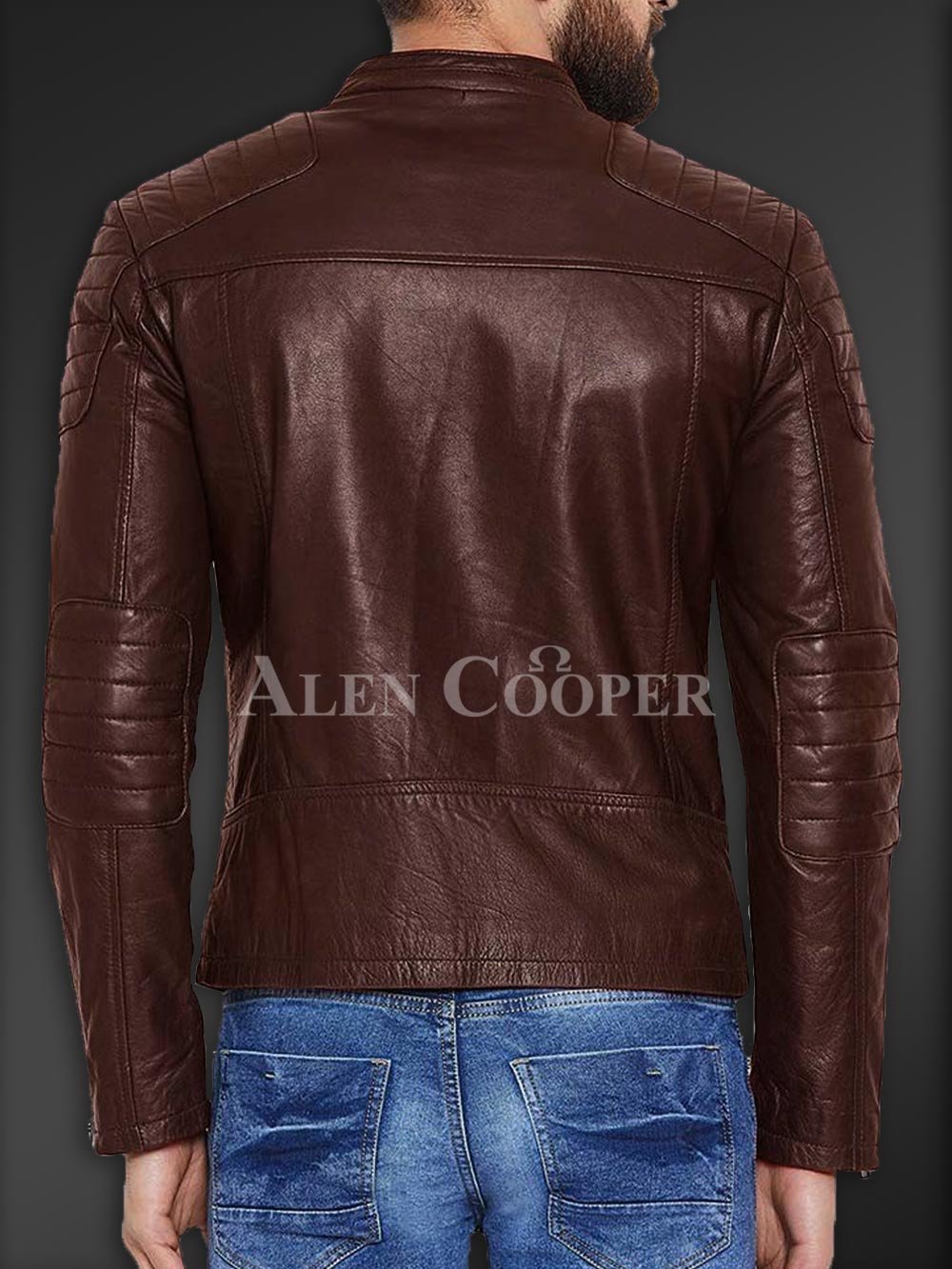 Stylish and Comfortable Real Leather Jacket for Men - Image 8
