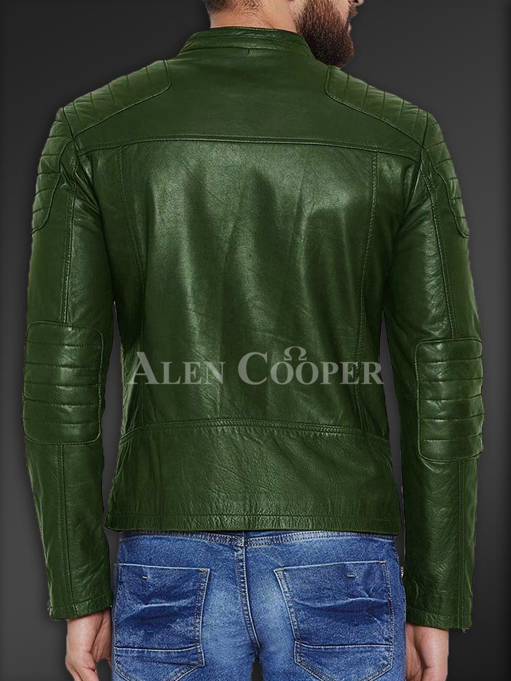 Stylish and Comfortable Real Leather Jacket for Men - Image 9