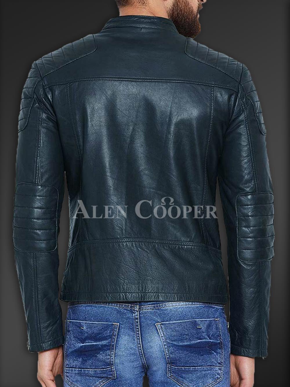 Stylish and Comfortable Real Leather Jacket for Men - Image 7
