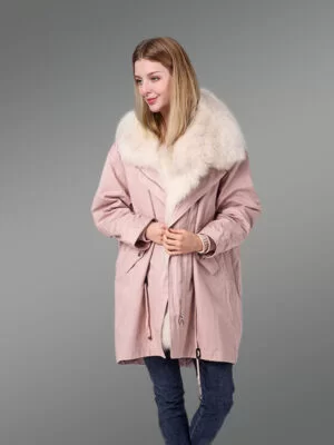 Winter Parka in Pink