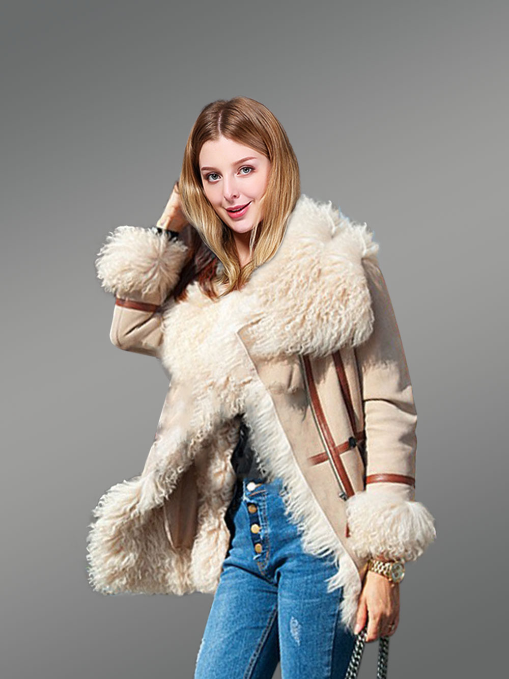 Women’s Genuine Shearling Jackets for Greater Charm and Appeal