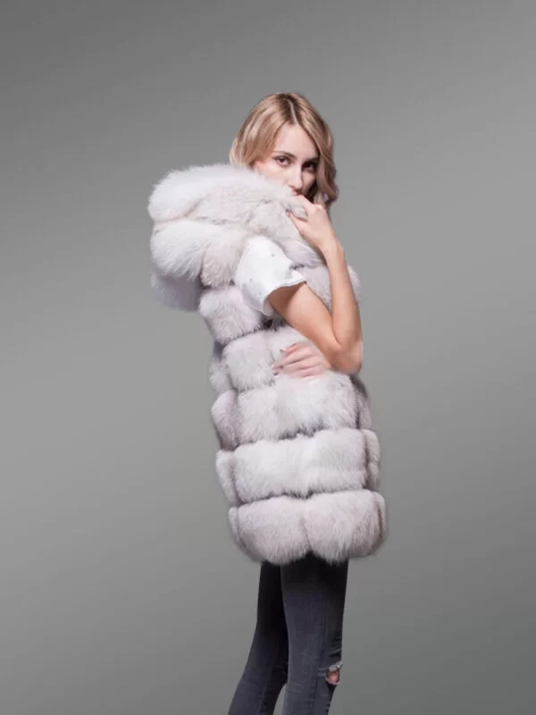 Womens Fox Fur Vest – A Perfect Companion for Fall & Winter - Image 3