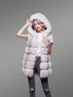 Womens Fox Fur Vest – A Perfect Companion for Fall & Winter