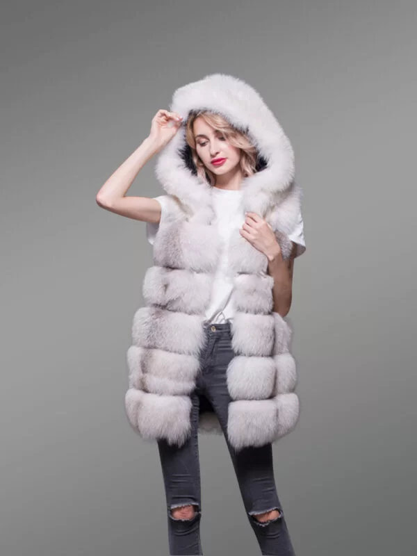 Womens Fox Fur Vest – A Perfect Companion for Fall & Winter