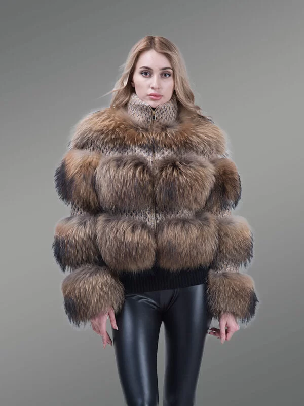 Super Soft and Incredibly Warm Coal Black Real Fox Fur Short Winter Coat for Women - Image 5
