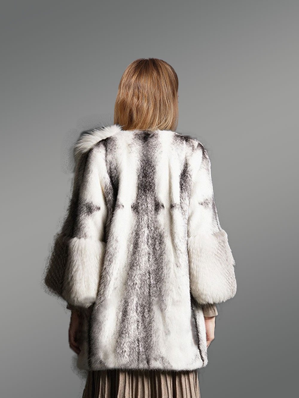 Women’s Appealing Winter Coats Made from Genuine Mink Fur - Image 6