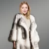 Women’s winter coats made from genuine mink fur