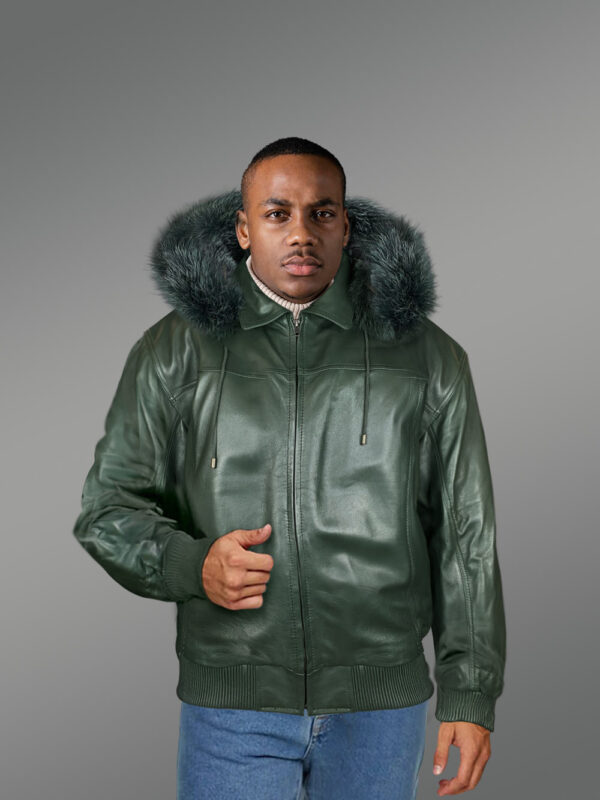 Zipout Hooded Bomber