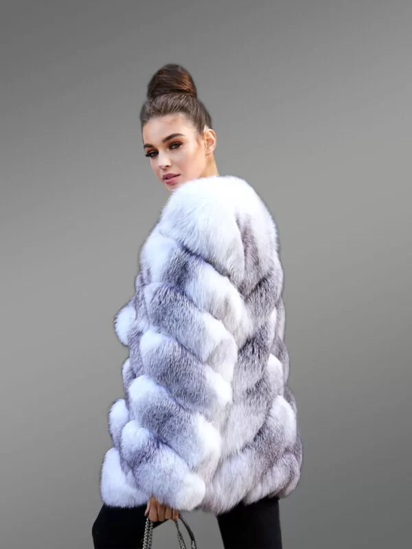 Real Fox Fur Winter Coat - Image 4
