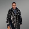 Men Mink Long Coat