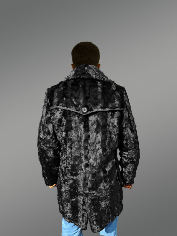 Men Mink Long Coat