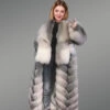 Long Coat with Polar Fox Fur (2)
