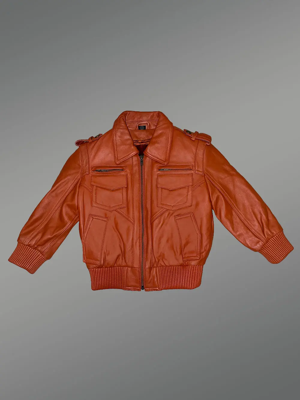 Deluxe Leather Jacket for Kids - Image 3