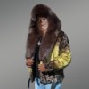 Men Mink Fur Coat