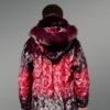 Men Mink Fur Coat with Hood in Burgundy Is an Out-Of-The-Box Outfit