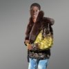 Men Mink Fur Coat