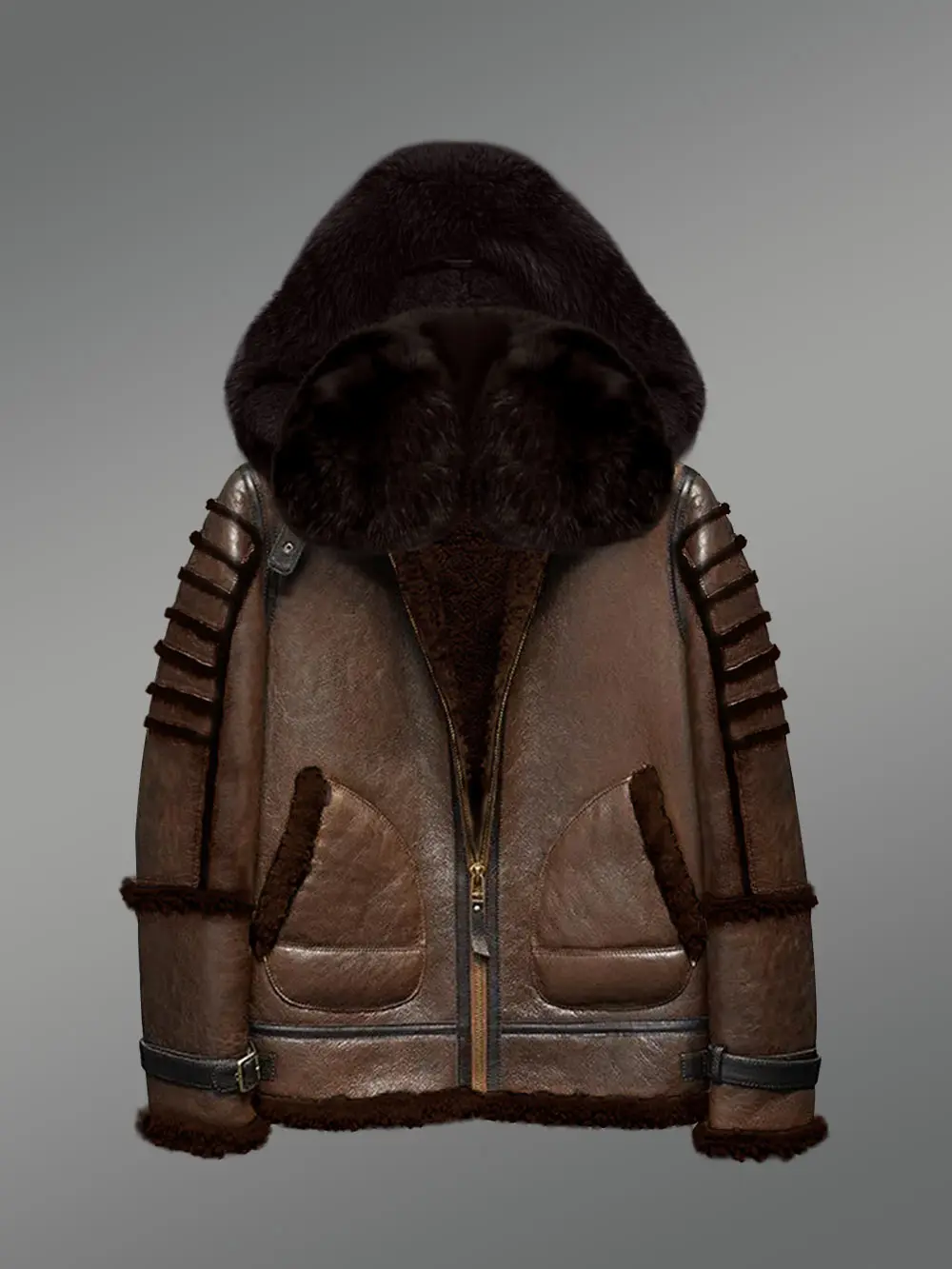 Sheepskin Shearling Aviator JacketÂ