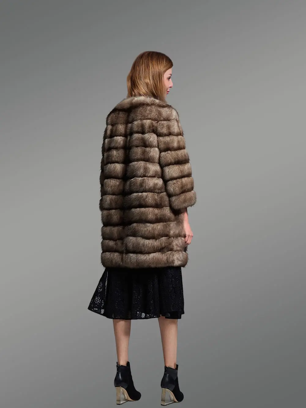 Classic Sable Coat - Image 4