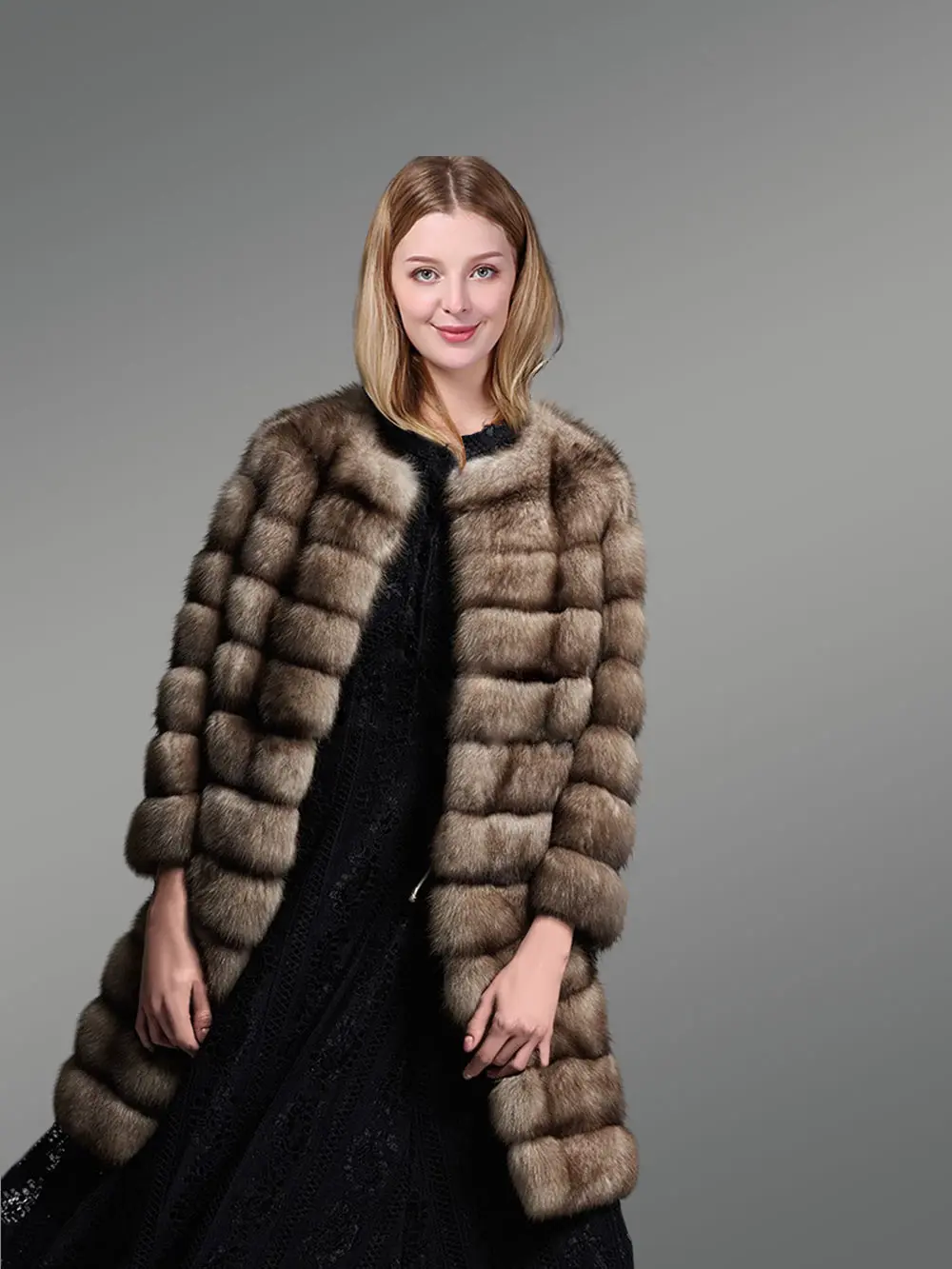 Classic Sable Coat - Image 2