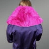 Womens Arctic Fox Stylish Furry Collar Scarf