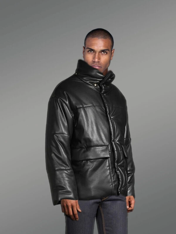 Mens Funnel Neck Padded Jacket – Great Looks with Maximum Comfort - Image 2