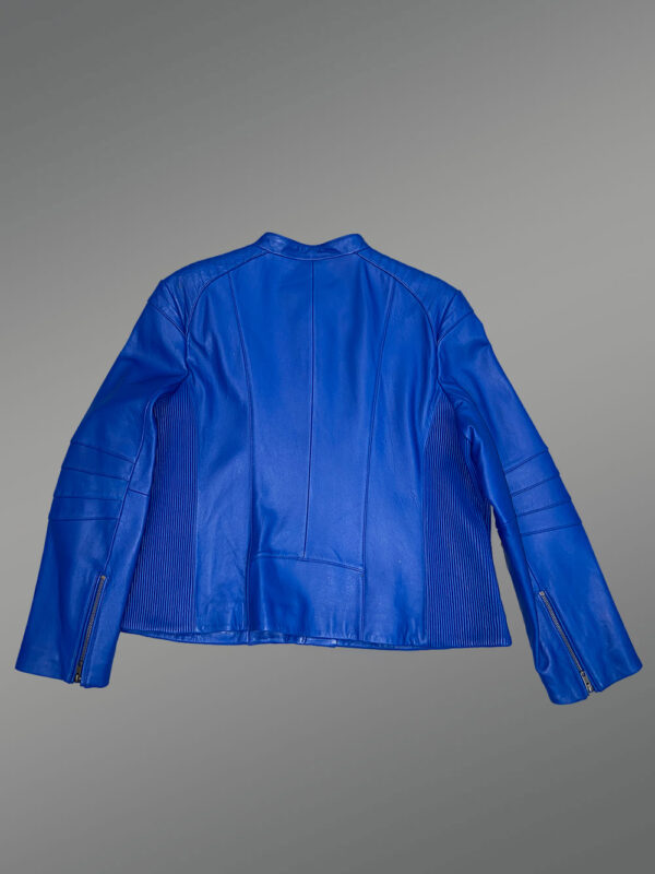 Women’s Moto Leather Jacket - Image 8
