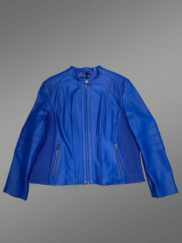 Women’s Moto Leather Jacket - Image 5