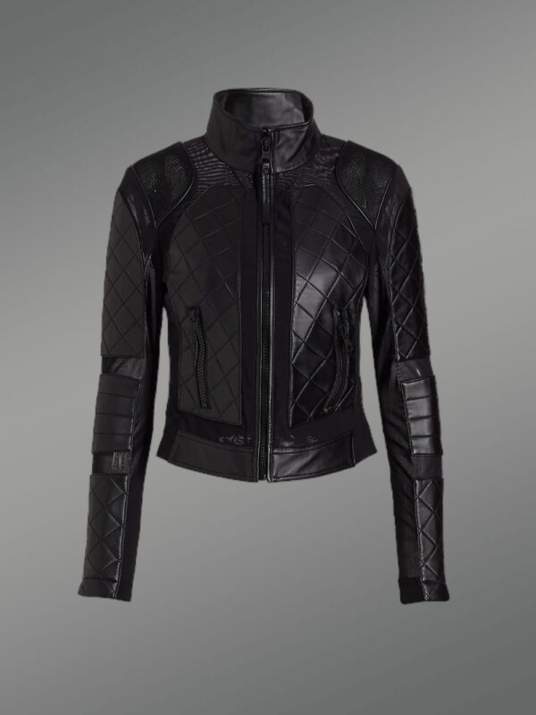 Moto Leather Jacket for Women - Image 5