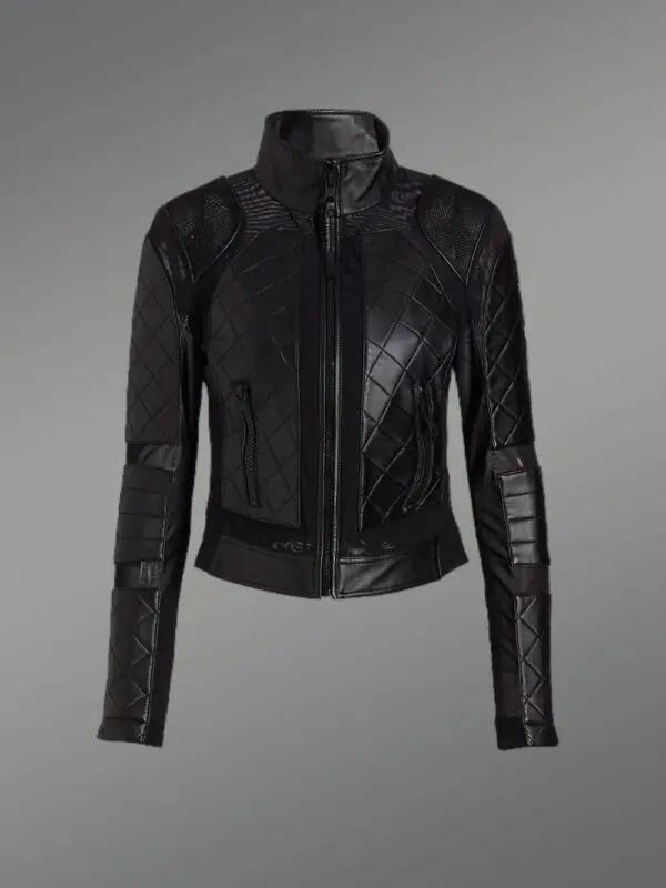 Moto Leather Jacket for Women - Image 5