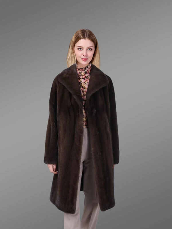 Dressy Long Mink Coat For All Occasions