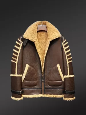 Shearling Aviator Luxurious Jacket