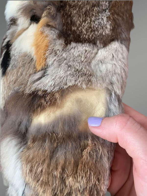 Long Rabbit Fur Coat for Women - Image 9