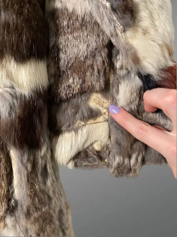 Long Rabbit Fur Coat for Women - Image 6