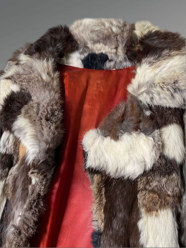 Long Rabbit Fur Coat for Women - Image 10