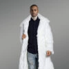 Men Long Rabbit Fur Coat