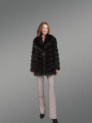 Sable Wide Label Coat (5)