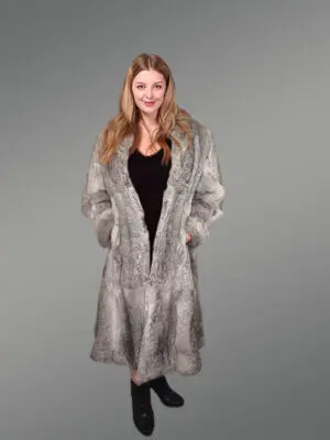 Premium Hare Fur Overcoat