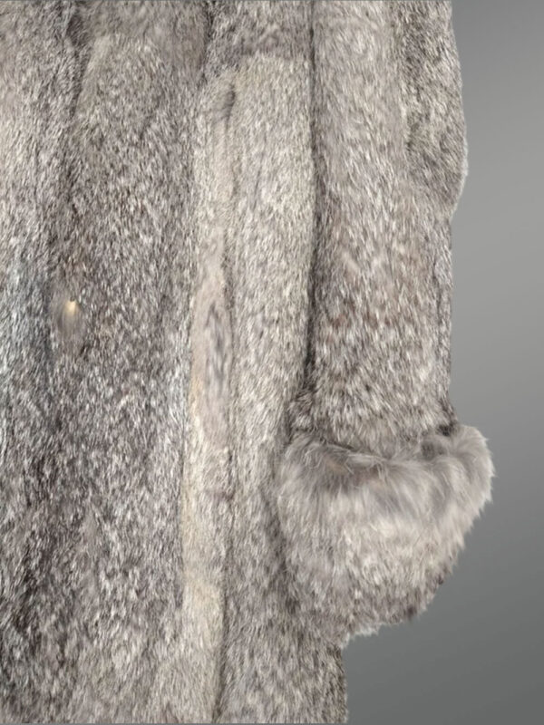 Premium Hare Fur Overcoat - Image 8
