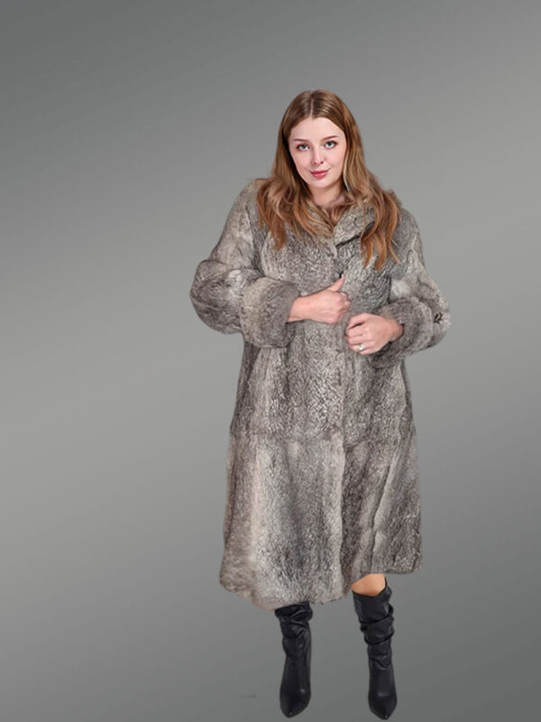 Premium Hare Fur Overcoat - Image 3
