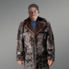 Men Long Mink Coat is Timeless & Stylish Winter Wear with Pure Mink Fur