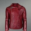 Leather Biker Moto Jacket