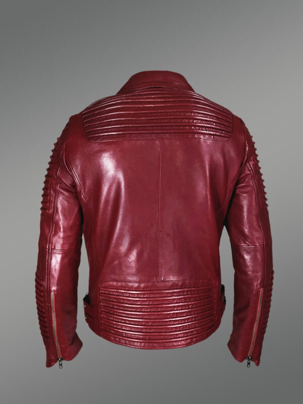 Leather Biker Moto Jacket