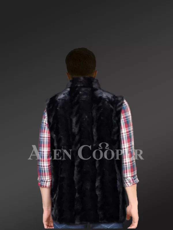 Mink fur vest