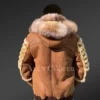 Shearling aviator