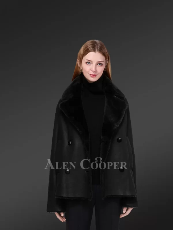 Shearling Calla Coat