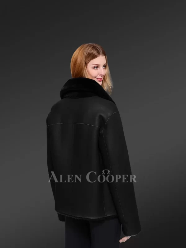 Shearling Calla Coat