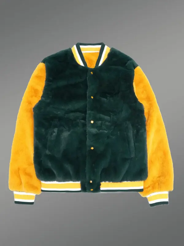 Vintage Mouton Fur Jacket for Men - Image 2